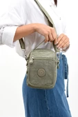571 Collection Klinkır Kumaş Unisex Postacı Çanta Elde Tutma Çapraz Askılı Omuz Çantası 20*12 Cm - 1