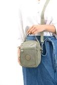 571 Collection Klinkır Kumaş Unisex Postacı Çanta Elde Tutma Çapraz Askılı Omuz Çantası 20*12 Cm - 2