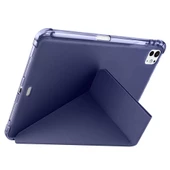 Apple iPad Pro 11 2024 Kılıf Tri Folding Kalem Bölmeli Standlı Kılıf - 6