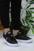 U.S. Polo Assn. Mango Wmn Siyah Beyaz Orijinal Ürün Sneaker Kadın Ayakkabı thumbnail 2