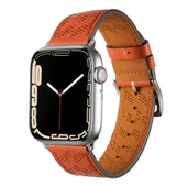 Apple Watch 7 41mm KRD-76 PU Deri Kordon Strap Kayış - 4