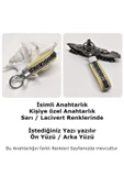 İsimli Anahtarlık - Kişiye özel Anahtarlık - Anahtarlık - 3