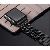 Apple Watch Ultra 49mm Kordon Cowboy Metal Strap Kayış thumbnail 12