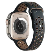 Apple Watch Ultra 49mm Kordon Yeni Seri 2023 KRD-02 Silikon Strap Kayış - 7