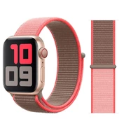 Apple Watch 38mm KRD-03 Hasır Kordon - 10