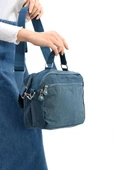 Elde Tutma Kadın Çapraz Askılı Postacı Çanta 571 Collection Kılinkır Kumaş Omuz Çantası 25*20 Cm - 2