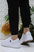 U.S. Polo Assn. Gınger Beyaz Orijinal Ürün Rahat Sneaker Kadın Ayakkabı thumbnail 4