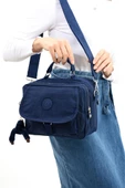 Elde Tutma Kadın Çapraz Askılı Postacı Çanta 571 Collection Kılinkır Kumaş Omuz Çantası 25*20 Cm - 11