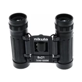 8x21  Dürbün Siyah  Av Dürbünü 56m/1000m Kauçuk Kaplama thumbnail 4