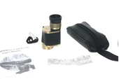 6x24  Baıgısh, Askeri Tarzi Pirinç Ve Deri Kaplamalı, Deri Çantalı Monocular Dürbün Sarı - 1