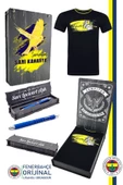 Fenerbahçe Orijinal Lisanslı Sıfır Yaka Lacivert T-Shirt + Kalem Set Hediyelik Ahşap Kutulu thumbnail 1
