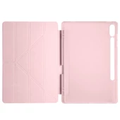 Samsung Galaxy Tab S9 Plus Kılıf Tri Folding Kalem Bölmeli Standlı Kılıf thumbnail 10