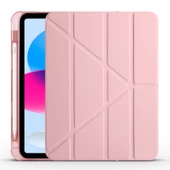 iPad 10.9 2022 (10.Nesil) Kılıf Tri Folding Kalem Bölmeli Standlı Kılıf thumbnail 11