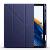 Samsung Galaxy Tab A8 10.5 SM-X200 (2021) Kılıf Zore Tri Folding Kalem Bölmeli Standlı Kılıf - 2