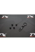 Citroen Dk Tuning Logo Anahtarlık Sibop Kapağı Seti - 1
