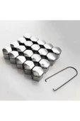 Tiger Marketing Düz Bijon Kapağı Sökme Aparatlı 20 Li Set Krom 17 mm - 3