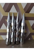 Tiger Marketing Sivri Mermi Bijon Kapağı Krom 19mm - 4