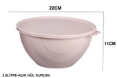 Moon Star Elegance Kapaklı Yoğurt Mayalama Kabı Yemek Saklama Kabı 2,5Litre-RBK-312 - 5