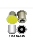 HLG P21w Ba15s 1156 144 Ledli Ultra Parlak Geri Vites Park Ampül Tek Duy Beyaz (2 ADET) - 1