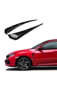 SAHLAN Honda Civic Fc5 Yan Çamurluk Venti Piano Black (2 Adet) thumbnail 1