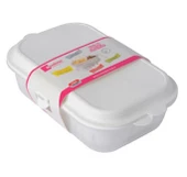 Moon Star Süzgeçli Bölmeli Kilitli Kızartmalık Kabı 2,4 Litre FR-605 - 6