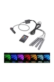 Teknopack Ayak Altı Led Sese Ve Müziğe Duyarlı Led Rgb Kumandalı Ambiyans 12 Led - 5