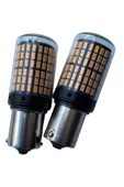 gcstore 93 Turuncu Sinyal Led Ampülü 144 Smd Led 2 Adet 24 Volt - 1