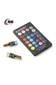 Cin T10 Led Kumandalı 16 Renk ve Seçeneği İle Park Lambası Rgb Kumandalı - 4