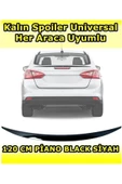 Tiger Marketing Hyundaı Accent Admire Uyumlu Pianoblack Spoiler 120 Cm thumbnail 2