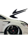 DNCTUNING Fiat Stilo Uyumlu Çamurluk Venti Sağ Sol Parlak Siyah - 5