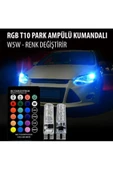 poyoto HYUNDAİ ACCENT ERA Kumandalı T10 Park Ampülü RGB 2 Adet - 1