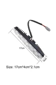 Azertaş oto aksesuar Araba Otomobil 12v Gündüz Ledi Farı Şerit Led Sinyallı - 7