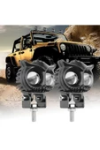 Kingstar Led 60w Baykuş Led Aydınlatma Offroad & Motorsiklet 2 Adet Çakarlı - 1