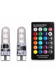 STTİCARET T10 Rgb Kumandalı Renkli Dipsiz Led Ampul - 1
