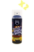 Dekor HASSAN 679 YÜKSEK SICAKLIĞA DAYANIKLI SPREY BOYA 400ML SİYAH X 2 ADET - 1