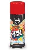 Dekor Efektli Akrilik Sprey Boya Kırmızı 400 ml - 1