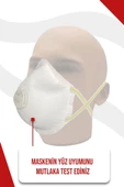 Ant Maske Maske Ant Y11 Ffp1 V Nr Ventilli Konik Toz Maskesi 10 Adet - 3