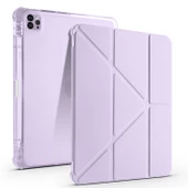 Apple iPad Air 11 2024 Kılıf Zore Tri Folding Kalem Bölmeli Standlı Kılıf thumbnail 6