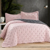 Royal Home Carre 3 Prç Yatak Örtüsü - 1