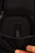 01PC00302 BUSSİNESS LAPTOP BÖLMELİ SIRT ÇANTASI SİYAH - 7