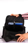 01PC00302 BUSSİNESS LAPTOP BÖLMELİ SIRT ÇANTASI SİYAH - 5