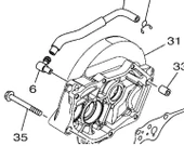 Yamaha Delıght 115 Hortum Bağlantı - 1