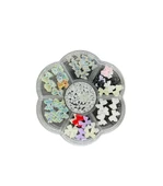 Fontenay 3D Tırnak Süsleri Tırnak Charm Nail Charms Nail Art Objeleri Karışık Çeşit Setler 2 - 1