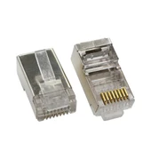 PrimeX PX-CAT660 Metal Cat6 Jak, RJ45 Metal Konnektör, Cat6 Plug Metal 100 lü Paket - 3