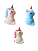 Tekli Şeffaf Kutuda Unicorn Figürlü Kalemtraş + Blister Silgi (1 Adet) - 1