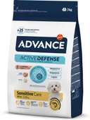Advance Mini Sensitive Somonlu Küçük Irk Köpek Maması 3 kg - 1