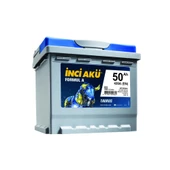 İNCİ 12V 50 AH KARE AKÜ - 1