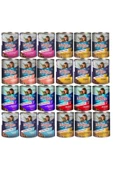 12 Adet Gatto 405 Gr. Kedi Konservesi Karışık - 1