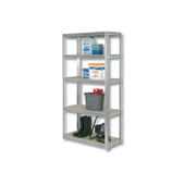 Regalux Metal - Sunta 5 Katlı Raf 180X90X40 cm Gri - 1