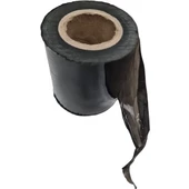 Dilimli Siyah Palet Streç 10 CM 17 Mic. 400Gr / 300mt. Siyah 4 Adet - 5